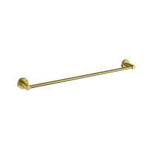 The White Space Capita towel rail in brushed brass
