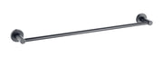 The White Space Capita towel rail in gunmetal