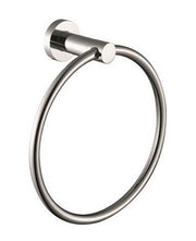 The White Space Capita towel ring in chrome