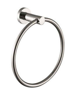 The White Space Capita towel ring in chrome
