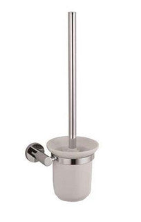 The White Space Capita wc brush and holder in chrome