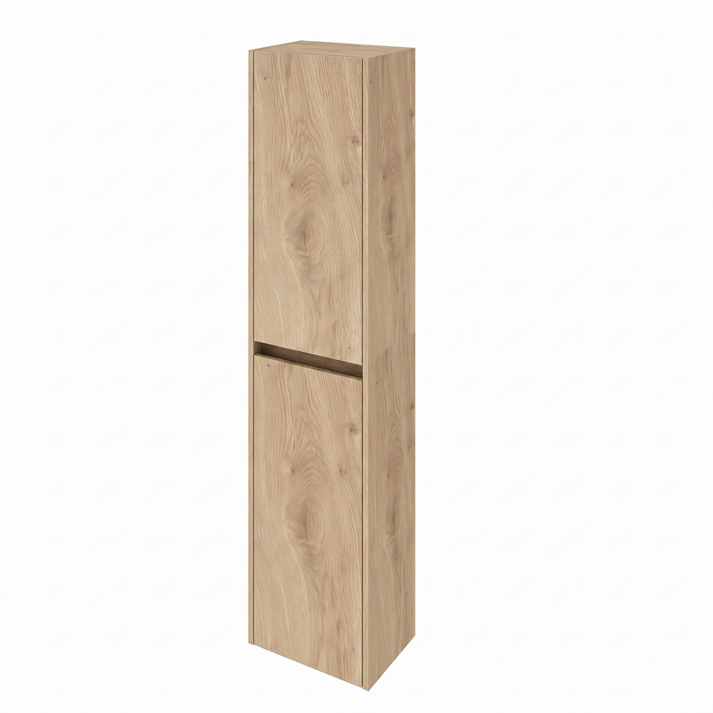 The White Space Choice 350mm tall unit in Light Oak