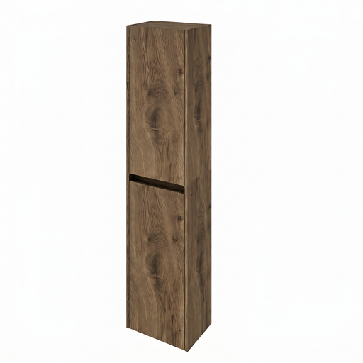 The White Space Choice 350mm tall unit in Tobacco Oak