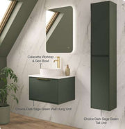 The White Space Choice furniture in Dark Sage Green