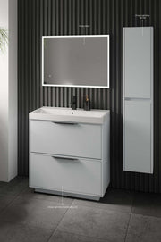 The White Space Choice furniture in Light Grey