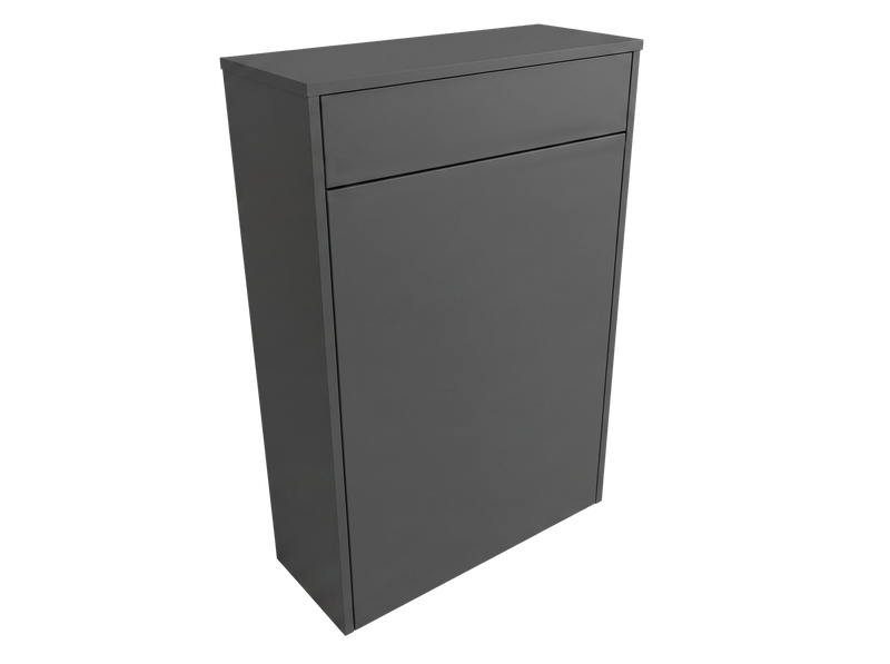 The White Space Choice 600mm WC unit in Dark Grey