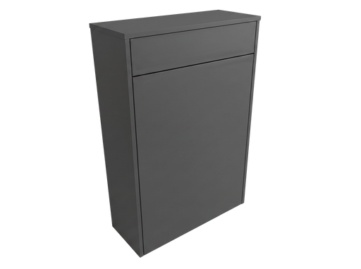 The White Space Choice 600mm WC unit in Dark Grey