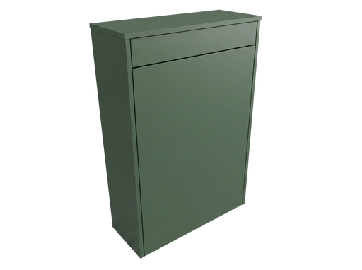 The White Space Choice 600mm WC unit in Dark Sage Green