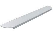 The White Space Curved Edge handle in Chrome