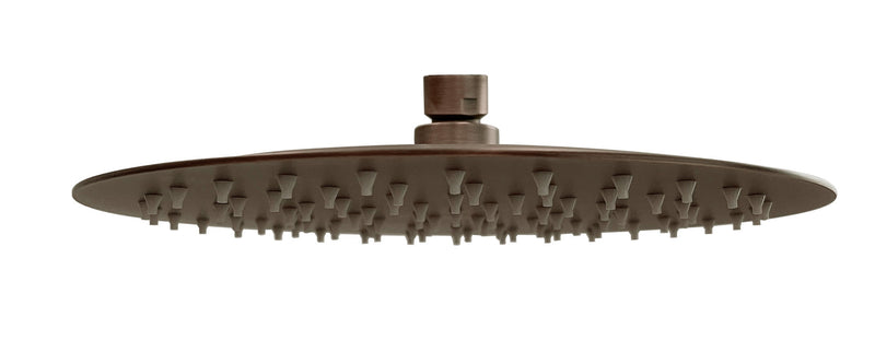 The White Space DC Lozenge Valve Shower Kit – Wall fixed head & pencil handset / Brushed Bronze