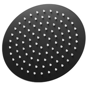 The White Space DC Lozenge Valve Shower Kit – Wall fixed head / Black