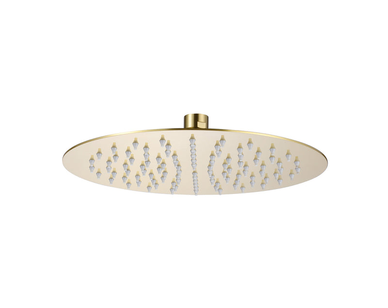 The White Space DC Lozenge Valve Shower Kit – Wall fixed head / Brushed Brass