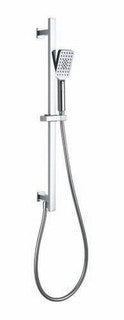 The White Space DC Square Valve Shower Kit – Slide rail handset only / Chrome