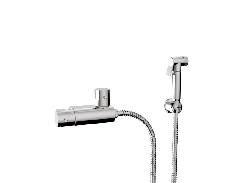 The White Space Douche Spray Kit with Thermostatic Mixer Valve – Chrome