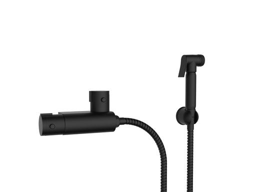 The White Space Douche Spray Kit with Thermostatic Mixer Valve – Black