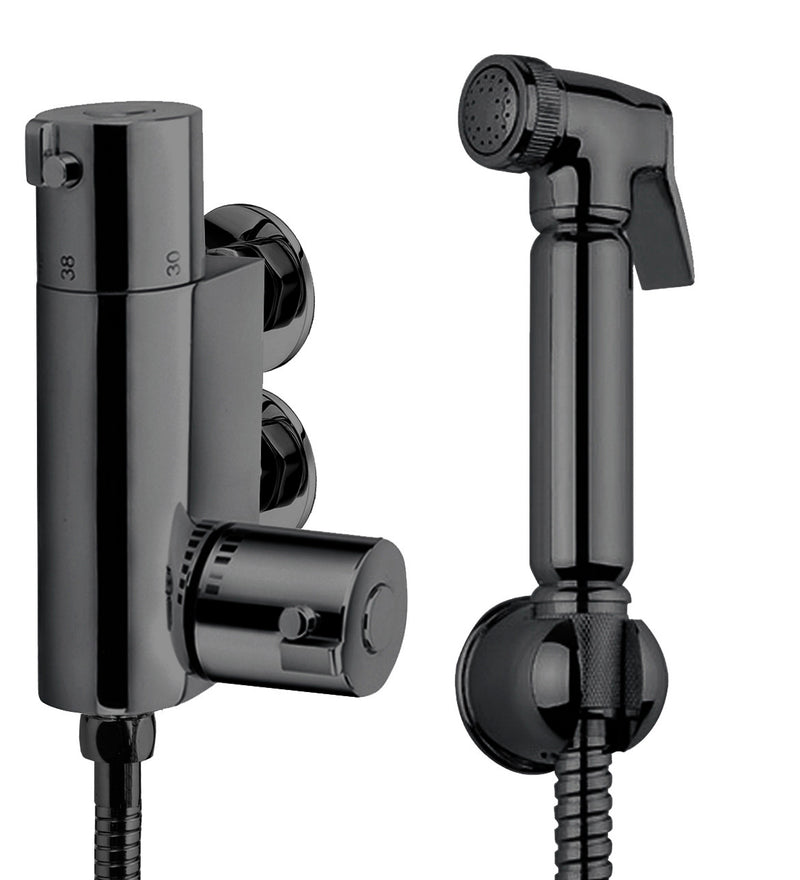 The White Space Douche Spray Kit with Thermostatic Mixer Valve – Gunmetal
