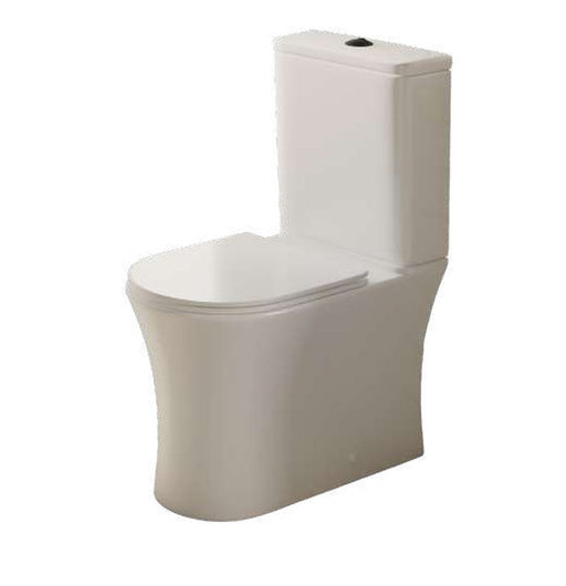 The White Space Euna Rimless close coupled WC (standard height shown)