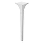 The White Space furniture legs in Chrome