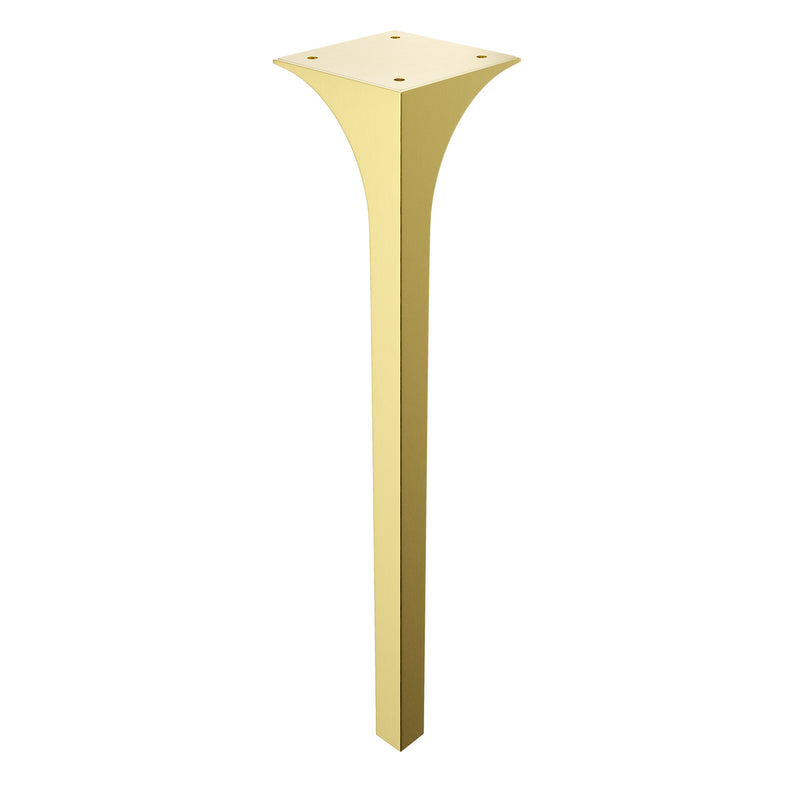 The White Space furniture legs in Brushed Brass