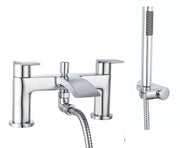 The White Space Kaber Bath Shower Filler – Chrome