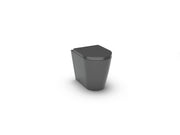 The White Space Lab Rimless Back to Wall WC Matt Black