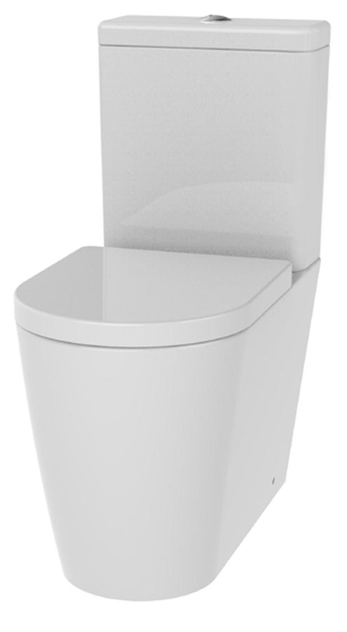 The White Space Lab Rimless Comfort Raised Height Close Coupled WC (Closed Back)