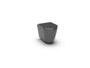 The White Space Lab Rimless Wall Hung WC Matt Black