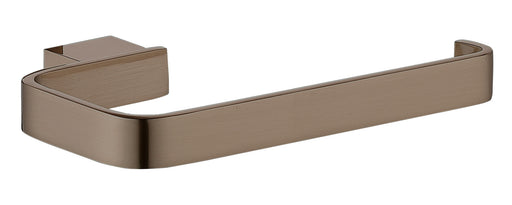 The White Space Legend towel ring in brushed bronze