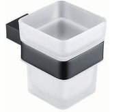 The White Space Legend tumbler and holder in black