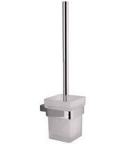 The White Space Legend wc brush and holder in chrome