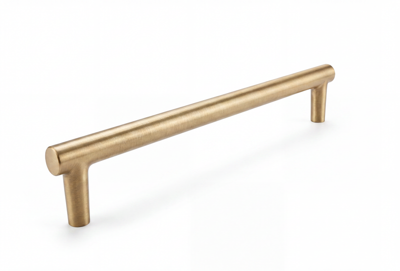 The White Space Organic handle in Brass