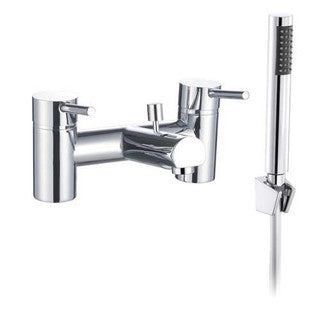 The White Space Pin Bath Filler – Chrome