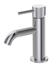 The White Space Pin Fluted Mini Monobloc Basin Mixer – Chrome