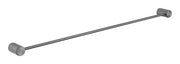 The White Space Pin Fluted towel rail in gunmetal