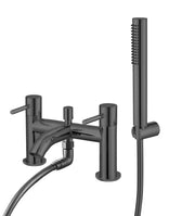 The White Space Pin Knurl Bath Shower Mixer – Gunmetal