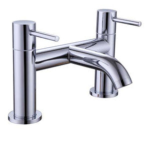 The White Space Pin Lux Bath Filler – Chrome
