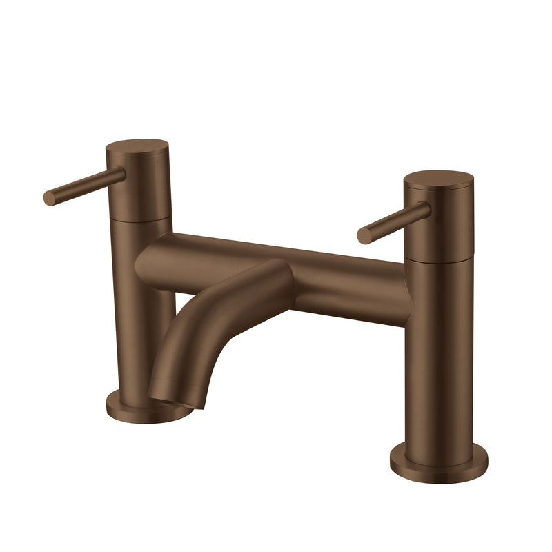 The White Space Pin Lux Bath Filler – Brushed Bronze