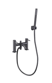 The White Space Pin Lux Bath Shower Mixer – Gunmetal