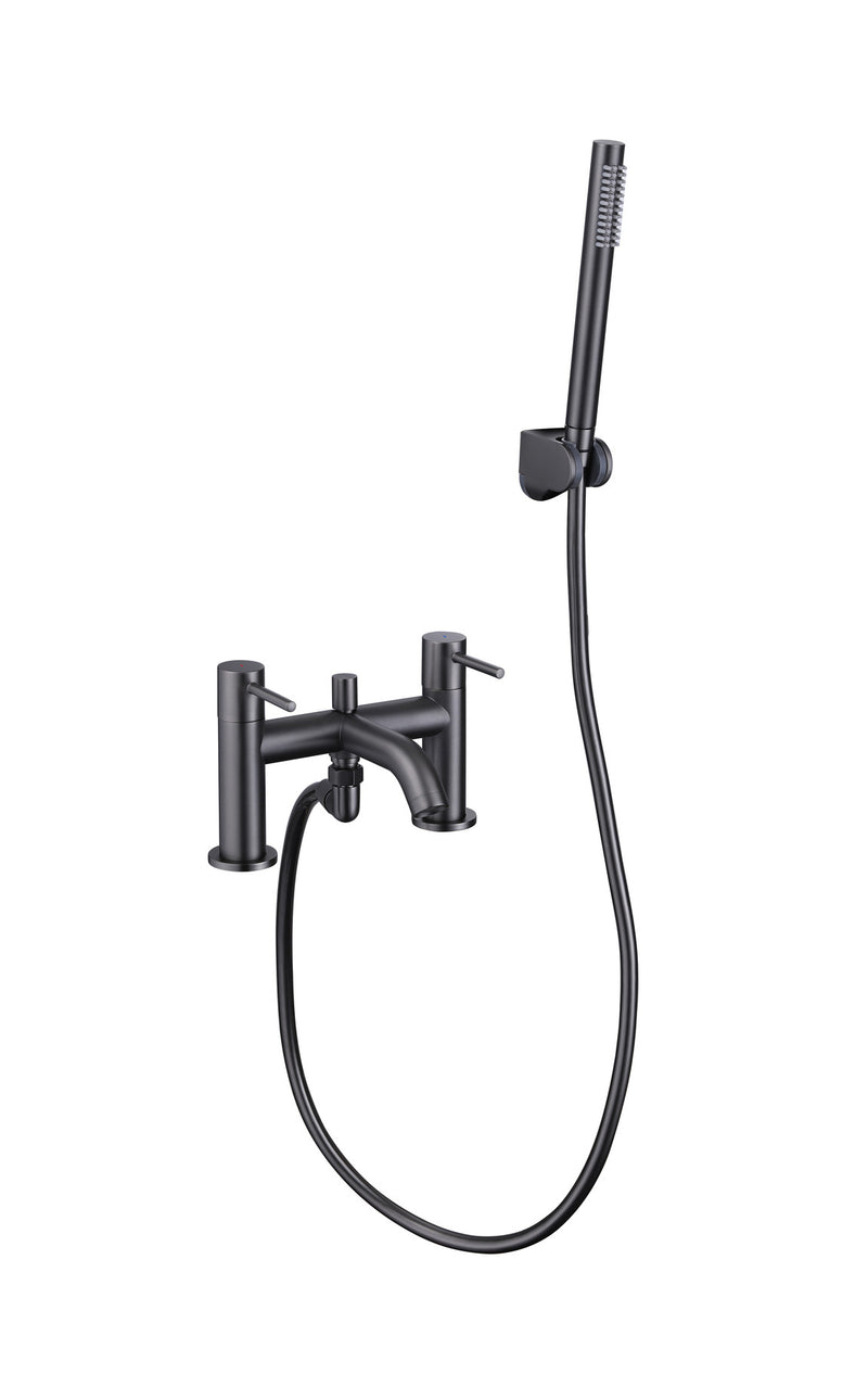 The White Space Pin Lux Bath Shower Mixer – Gunmetal