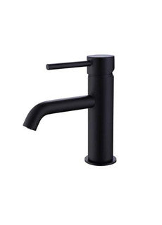 The White Space Pin Lux Monobloc Basin Mixer – Black