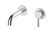 The White Space Pin Lux Wall Mounted Basin Mixer – Chrome