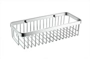 The White Space Rectangular Shower Basket 300mm – Chrome