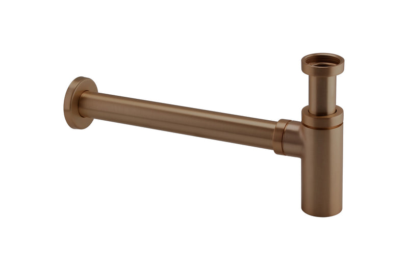 The White Space Round Bottle Trap – Brushed Bronze