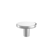 The White Space Round Knob handle in Chrome