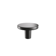 The White Space Round Knob handle in Gunmetal