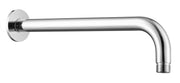 The White Space Round Shower Arm – Wall arm round 380mm / Chrome