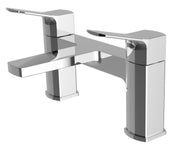 The White Space Salute Bath Filler – Chrome