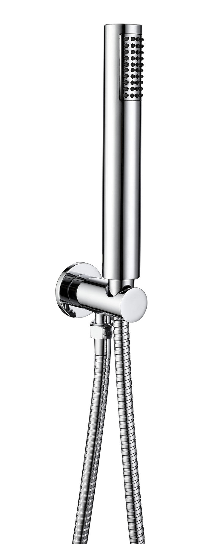 The White Space Shower Handset Wall Bracket – Round / Chrome
