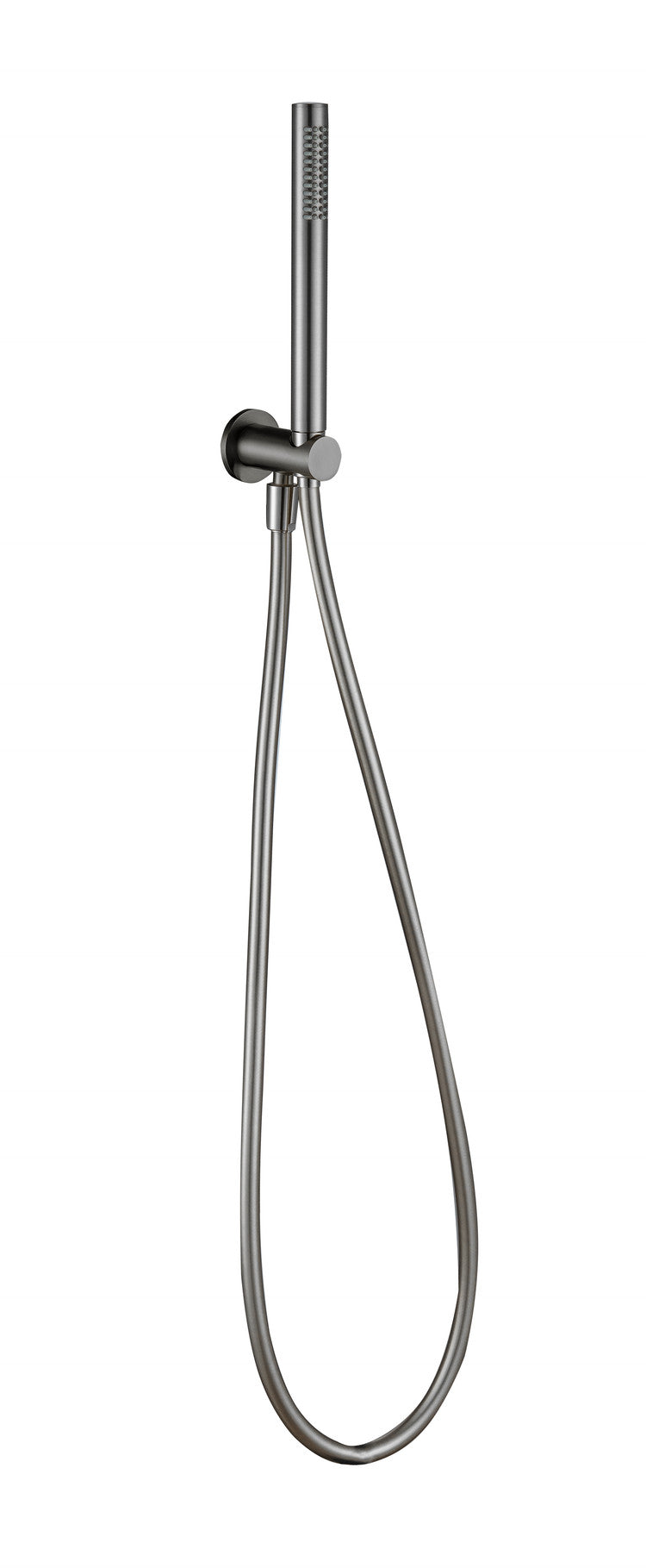 The White Space Shower Handset Wall Bracket – Round / Gunmetal