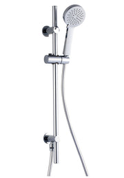 The White Space Shower Slider Rail Kit – Round handset / Chrome